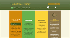 Desktop Screenshot of homesweethoney.com