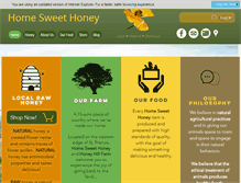 Tablet Screenshot of homesweethoney.com